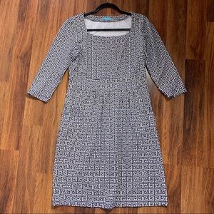 J. McLaughlin Catalina cloth geometric dress